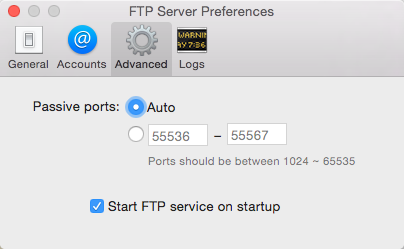 free ftp server for mac